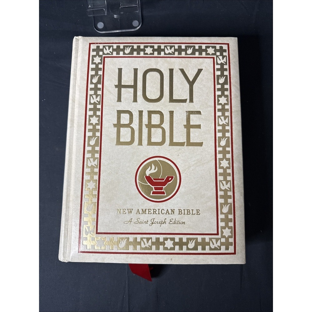 VTG St. Joseph Edition Catholic Family Holy Bible New American Illustrated 1992